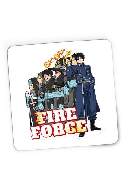 OEM Mousepad Gaming Fire Force Kusakabe MagyarAnime, 21x19 cm