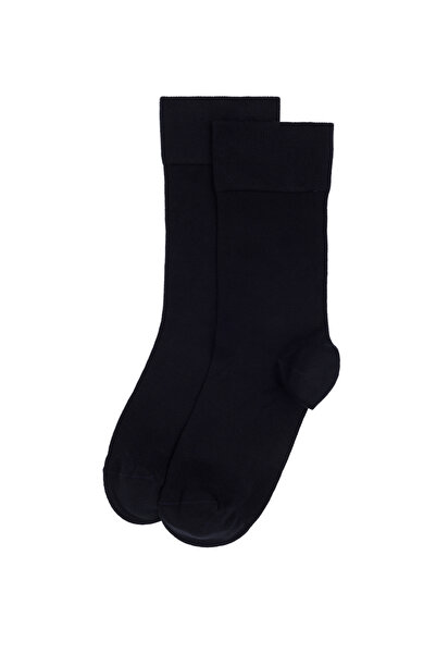 Pierre Cardin Erkek Bambu Karışımlı 2'li Paket Lacivert Soket Basic Çorap 503...