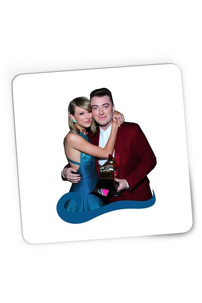 OEM Mousepad Gaming Sam Smith Taylor Meeting Concert Album Friends, 21x19 см