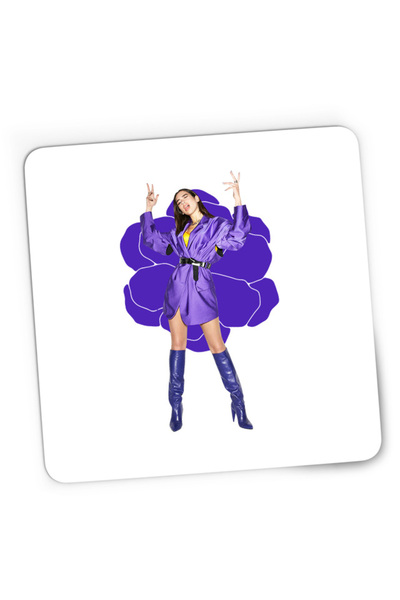 OEM Mousepad Gaming Dua Lipa Artist Vocals Sing Concert Popular, 21x19 см