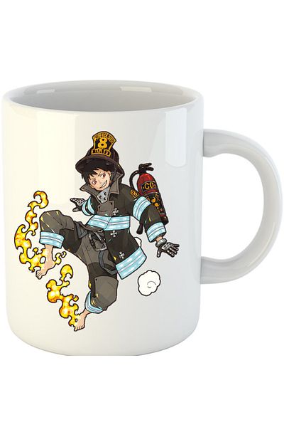 OEM Cana Fire Force Kusakabe Anime Kage Demons Otaku, Alba, 330 ml