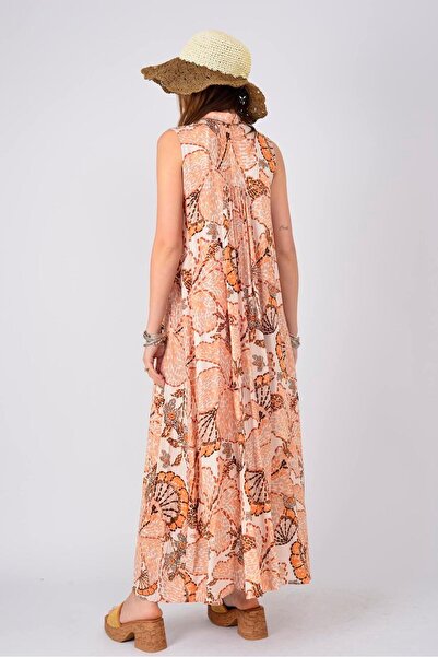 Park Moda AN10541 ΦΟΡΕΜΑ ΖΥΛ ΣΑΛΙΟ ΜΕ ΣΧΕΔΙΟ ΛΟΥΛΟΥΔΙΩΝ