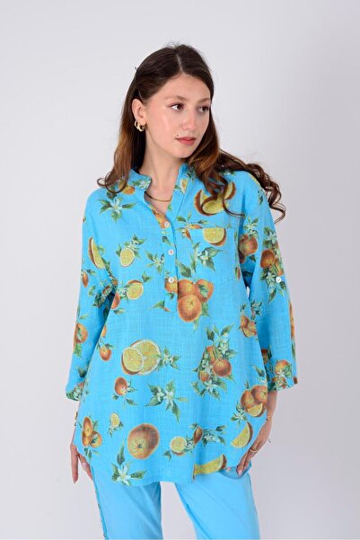 Park Moda 15455F-84 CĂMĂȘI CU MODEL PORTOCAL