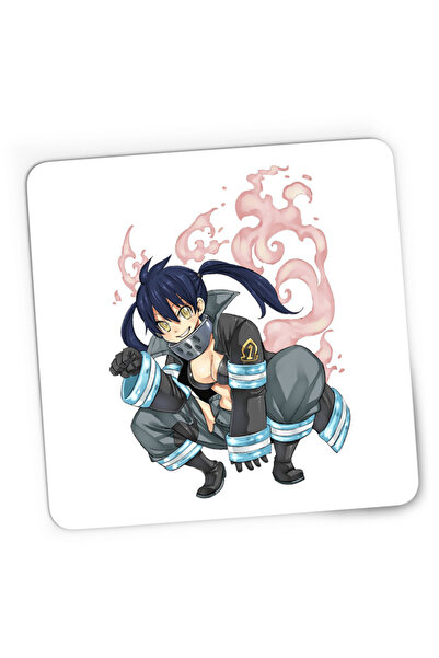 OEM Mousepad Gaming Fire Force Kotatsu Tamaki Witcher Cosplay, 21x19 см
