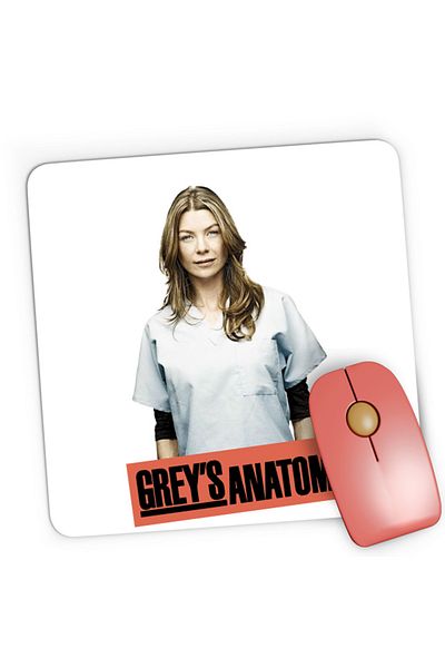 OEM Mousepad Gaming Grey Anatomy Pompeo Medic Logo Save Shonda, 21x19 см