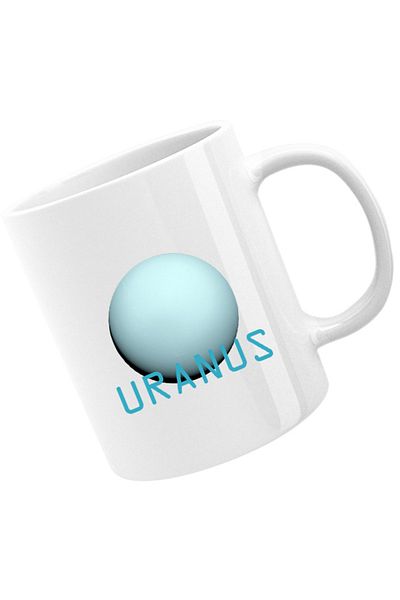 OEM Cana NASA Uranus Huge Celestial Moon Gas Gravity, alba, 330 ml