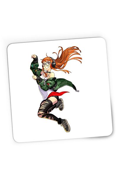 OEM Mousepad Gaming Persona Sakura Futaba Aggresion Woman, 21x19 cm
