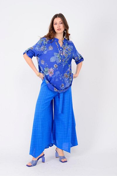 Park Moda An10724 Belt Detail Pants