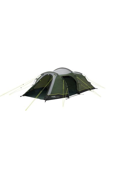 3 Cort tunel Outwell Earth Plus cu două camere pentru persoane, Verde, Gri | Outwell