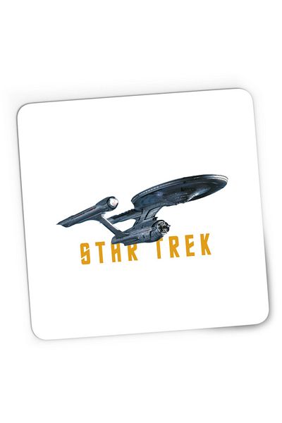 OEM Mousepad Gaming Star Trek Journey Spaceship Galaxy Explore Universe Adventure, 21x19 см