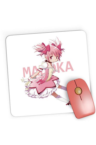 OEM Mousepad Gaming Madoka Magica Kaname Sakura Dress Cute Universe, 21x19 см