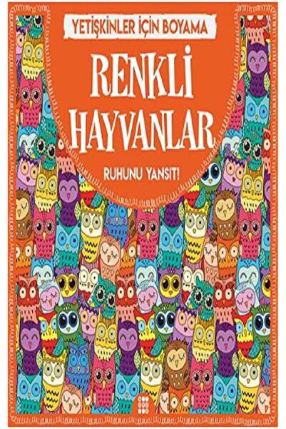 dokuzyayinlari Renkli Hayvanlar & Büyükler İçin Boyama