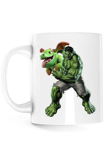 OEM Cana Hulk Clash Royale Strategy Game Dinosaur, alba, 330 ml