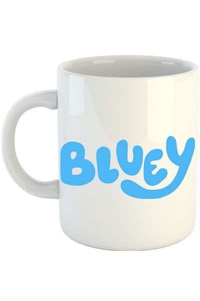 OEM Cana Bluey Logo TV Show Adventure Studio Simple Pets, alba, 330 ml