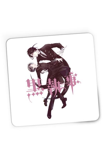 OEM Mousepad Gaming Black Butler Sebastian Ciel Toboso Yana, 21x19 см