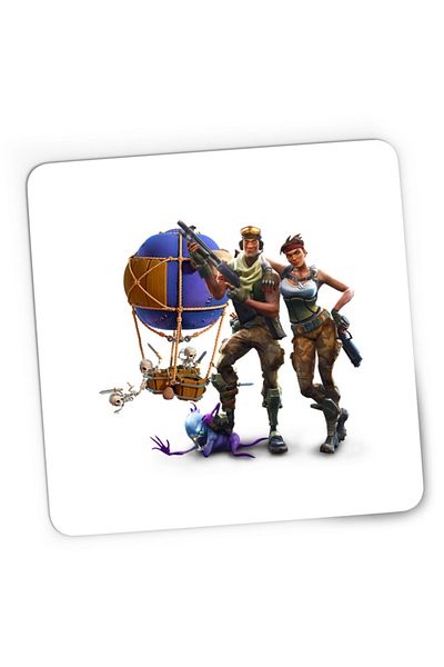 OEM Mousepad Gaming Fortnite Shooter Weapons Clash Royale Monsters, 21x19 см