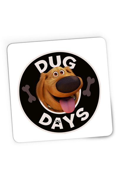 OEM Mousepad Gaming Dug Days Dog Animated Movie Disney Pixar Kids, 21x19 см
