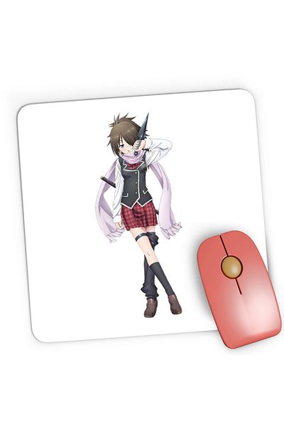 OEM Mousepad Gaming Trinity Seven Kazama Levi Ninja Magical Girl Student, 21x19 см