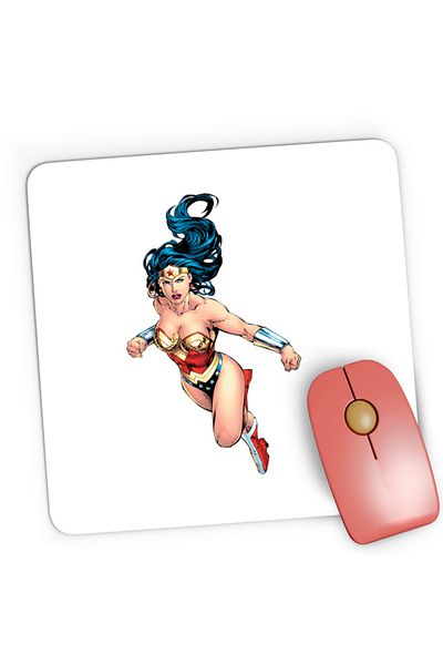 OEM Mousepad Gaming Wonder Woman Fly Cape Adventure Powers, 21x19 см
