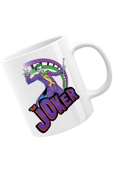 OEM Cana Joker Logo Funny Suit Sad Story Batman, alba, 330 ml