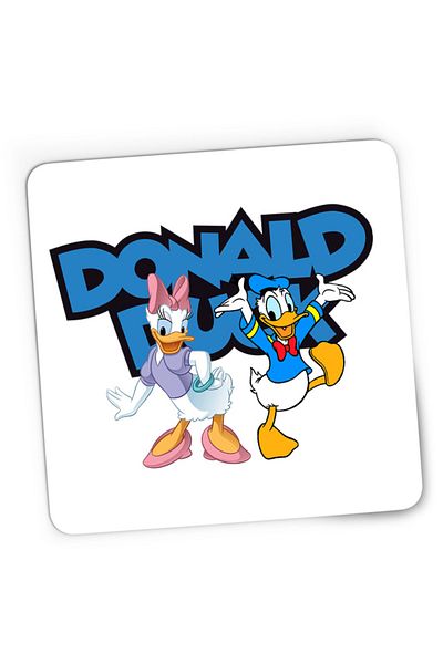 OEM Mousepad Gaming Donald Duck Daisy Lovers Family American, 21x19 см