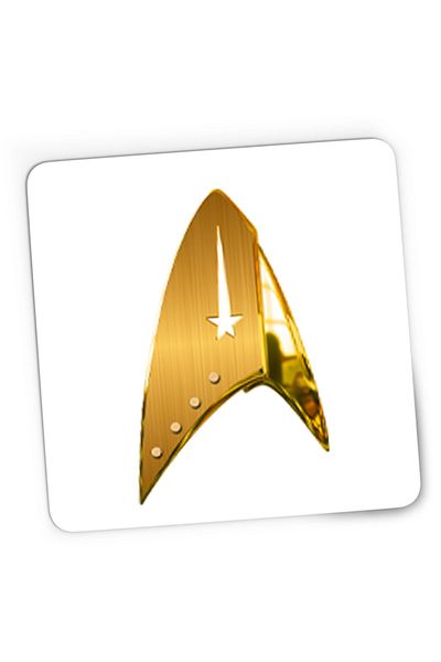 OEM Mousepad Gaming Star Trek Badge Solar Eclipse Crew Universe, 21x19 см
