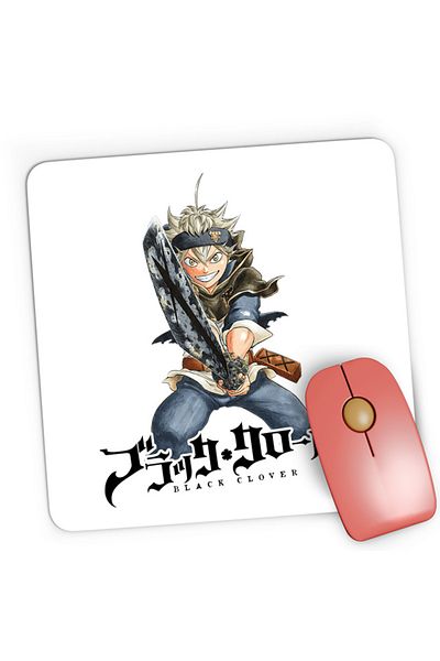 OEM Mousepad Gaming Black Clover Asta Sword Magician Kakalot, 21x19 см