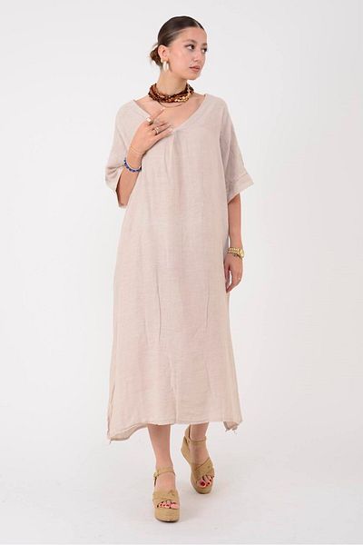 Park Moda 11227 LOVA ROCHIE DE IN CU DETALII DE SULFATATĂ LA Gât în ​​V