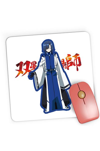OEM Mousepad Gaming Twin Star Exorcists Inanaki Karoshi Anime, 21x19 см