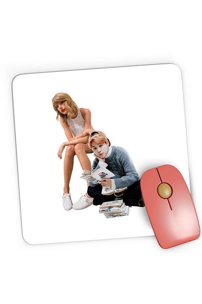 OEM Mousepad Gaming Taylor Swift BTS Jimin Comics Concept, 21x19 см