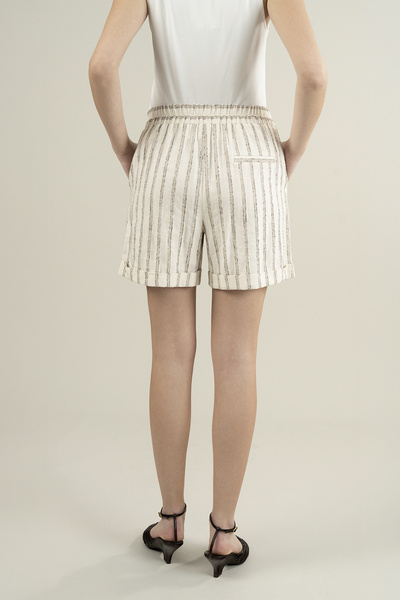 IDYL Striped Bermuda Shorts