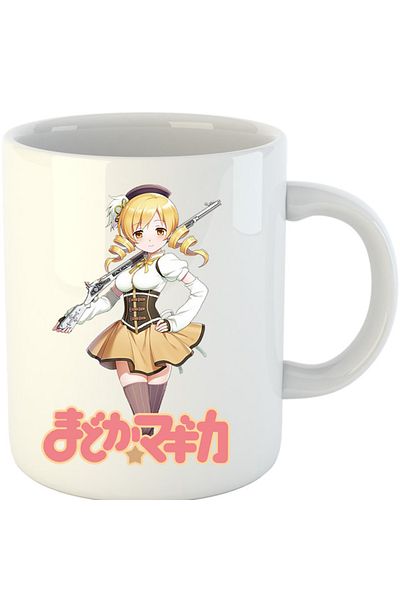 OEM Cana Madoka Magica Mami Fire Lovely Group Shield, alba, 330 ml