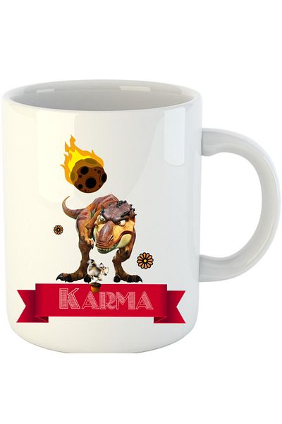 OEM Cana Ice Age Karma Apocalipse Flowers Squirrel, alba, 330 ml
