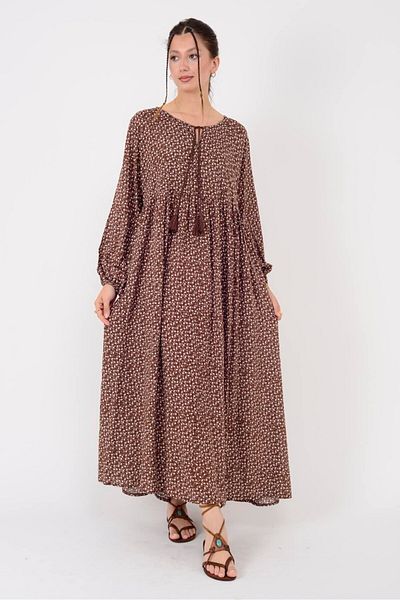 Park Moda AN10494 ΦΟΡΕΜΑ ΦΙΝΙΡΙΣΤΙΚΟ ΜΕ ΛΟΥΛΟΥΔΙΑ ΜΕ ΛΕΠΤΟΜΕΡΗ ΦΙΝΙΡΙΣΜΑ