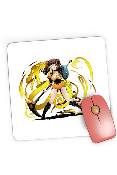OEM Mousepad Gaming The Seven Deadly Sins Diane Giant Anime Kage, 21x19 см