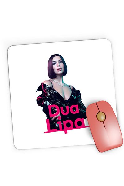 OEM Dua Lipa English Singer Songwriter Mezzo-Soprano Gaming Mousepad, 21x19 cm