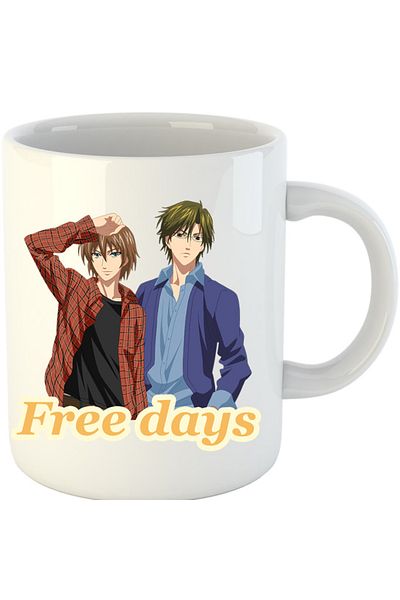 OEM Cana Prince of Tennis Shuusuke Kunimitsu Free Days Sports, alba, 330 ml