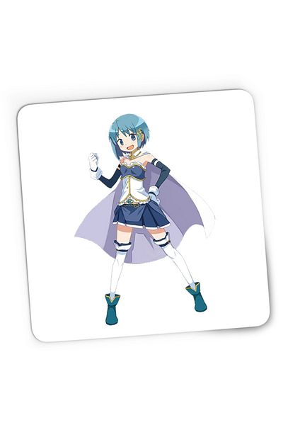 OEM Mousepad Gaming Madoka Magica Sayaka Magical Girl ForteFortissimo, 21x19 см