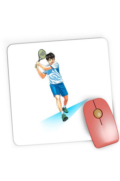 OEM Mousepad Gaming Prince of Tennis Echizen Ryouma Shounen Otaku Anime, 21x19 см