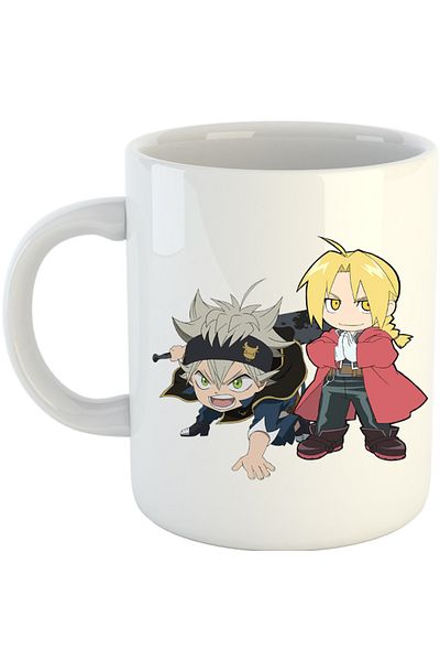 OEM Cana Black Clover Asta Edward Elric Fantasy Alchemy Super Powers, alba, 330 ml
