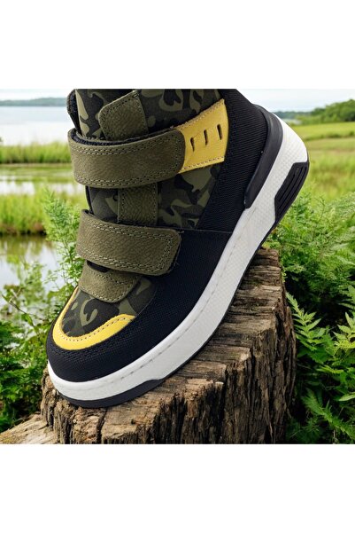 JOJO KIDS παιδικές ορθοπεδικές μπότες, 100% 100 γνήσιες δερμάτινες μπότες, αδιάβροχες, μπότες velcro, αντιολισθητική σόλα