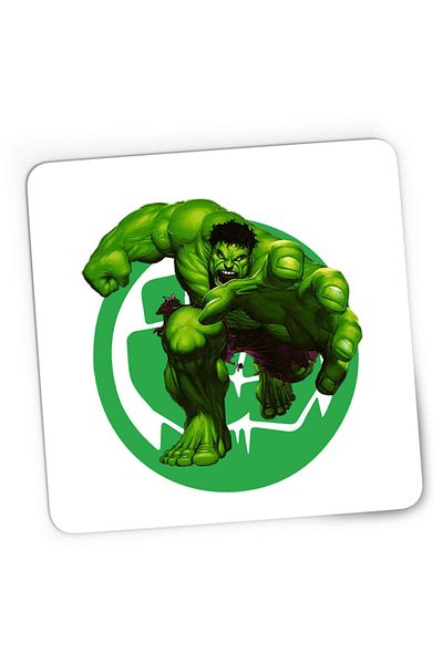OEM Mousepad Gaming Hulk Logo Icon Fist Power Comics, 21x19 см