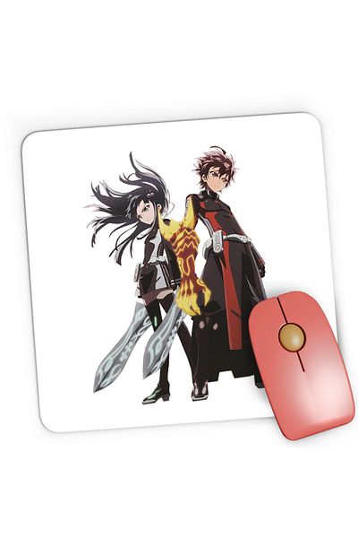 OEM Mousepad Gaming Twin Star Exorcists Brothers Benio Shibui, 21x19 см