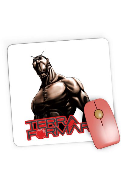 OEM Mousepad Gaming Terra Formers Cockroach Mars Anime Manga, 21x19 см