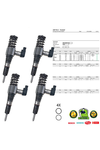 Siemens 03G130073D Dizel Enjektör VW Passat B6 Variant 2.0 TDI 03G130073S