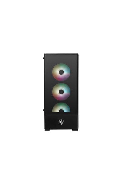ARMSİLVER MSI | Obudowa PC | MAG FORGE 112R | Okno boczne | Czarny | Mid-Tower | Zasilacz w zestawie Nie | ATX