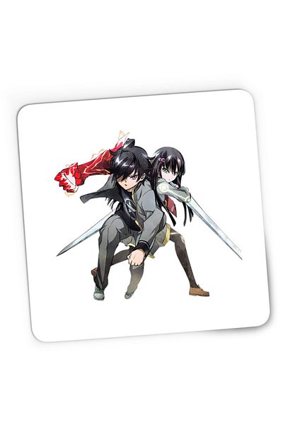 OEM Mousepad Gaming Twin Star Exorcists Enmadou Fantasy Katana Love, 21x19 см