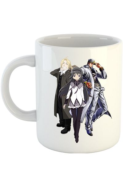 OEM Cana Madoka Magica Akemi Homura FMA Edward Jojo Jotaro, alba, 330 ml