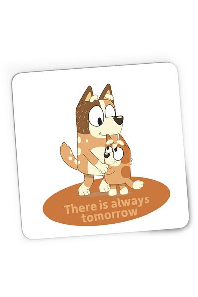 OEM Mousepad Gaming Bluey Big Family Members Courage Trust Hug Love, 21x19 см
