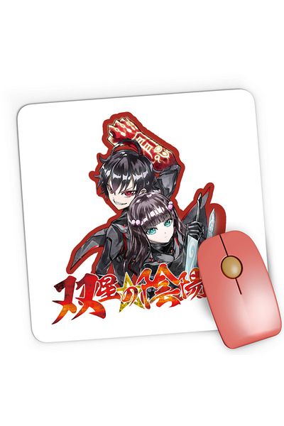 OEM Mousepad Gaming Twin Stars Exorcists Brothers Fantastic Beast, 21x19 см